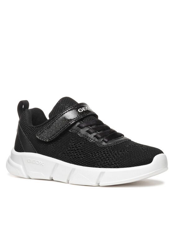 Geox Geox Sneakersy J55DLB 07QBC C9999 D Čierna