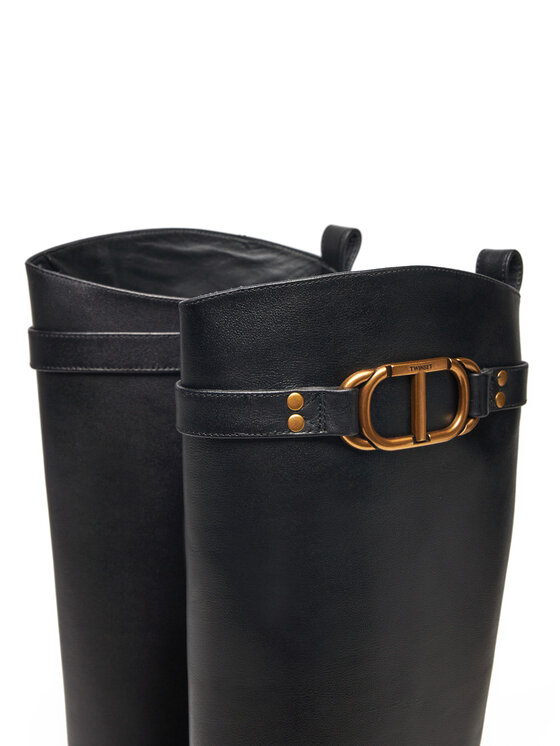 TWINSET TWINSET Офицерки 242TCP092 Черен