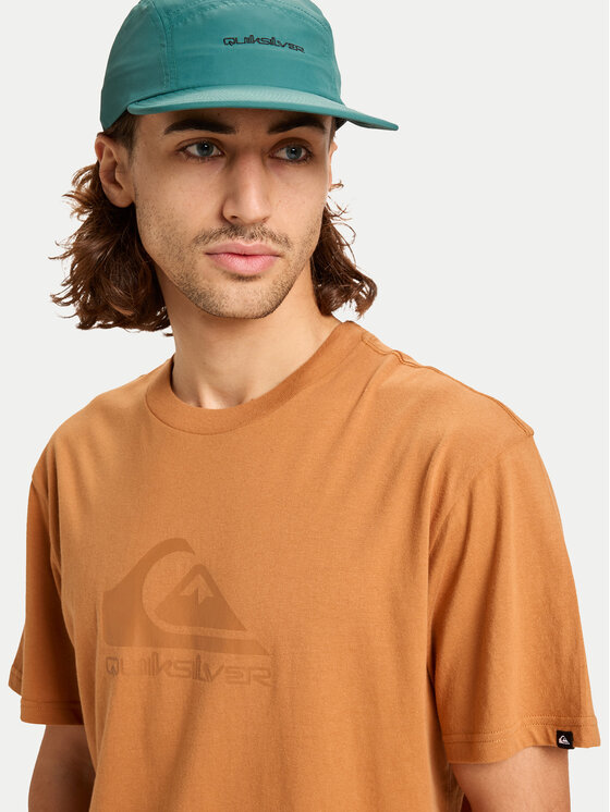 Quiksilver Quiksilver Тишърт Ev Comp Logo EQYZT08182 Бежов Regular Fit