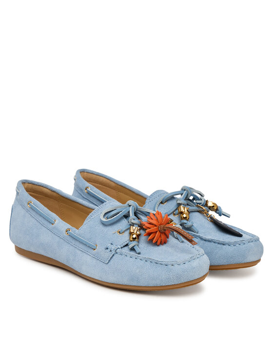 MICHAEL Michael Kors MICHAEL Michael Kors Mokassins 40S6FAFR2S Himmelblau