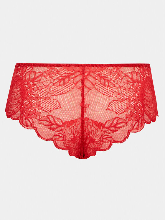 Chantelle Chantelle Figi brazylijskie Midnight Flowers C12N40 Czerwony