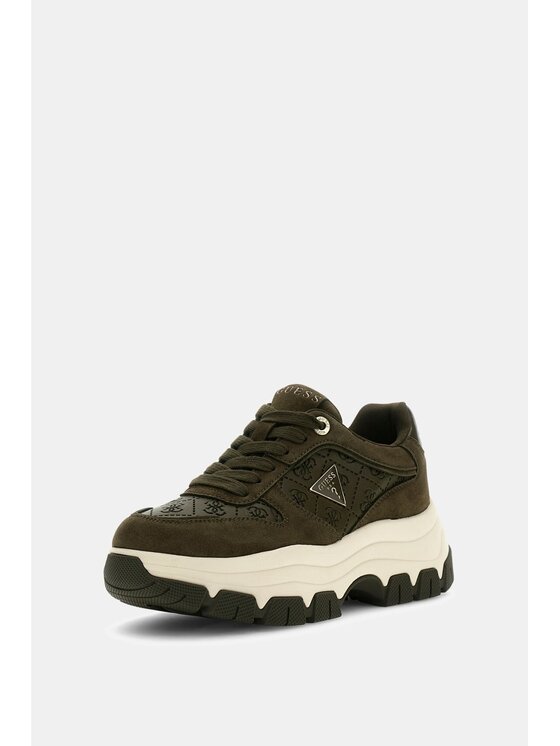 Guess Guess Sneakersy 184749 Zielony