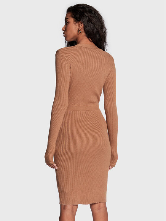 Guess Guess Strickkleid Alexandra W2BK39 Z2V42 Braun Regular Fit