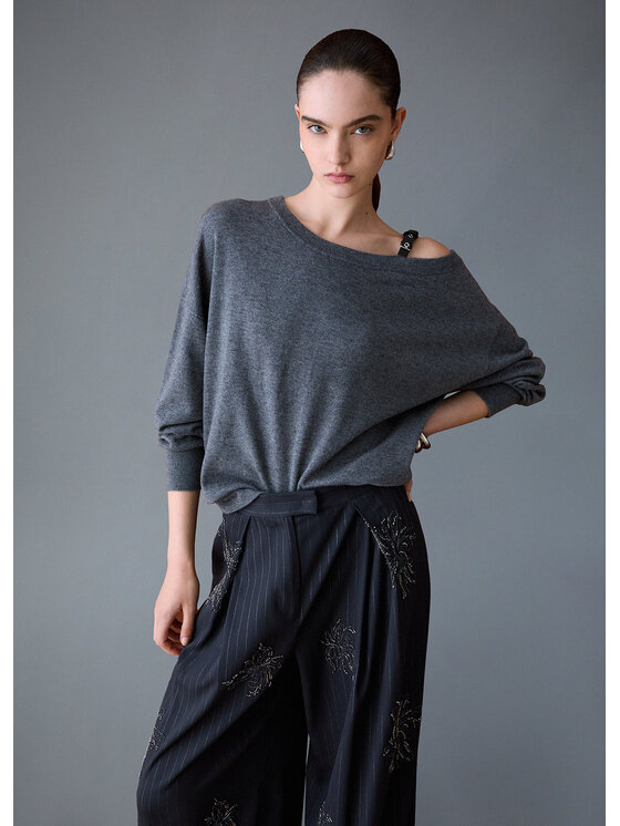 Liu Jo Liu Jo Maglione WF6392MA52S02050 Grigio Regular Fit