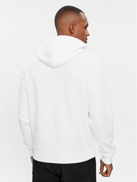 Calvin Klein Calvin Klein Mikina Logo K10K112251 Bílá Regular Fit
