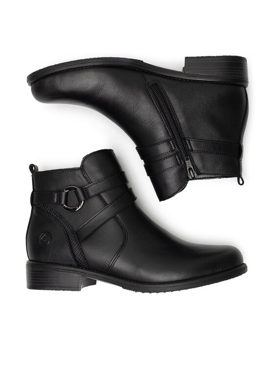Remonte Remonte Stiefeletten D0F77-00 Schwarz