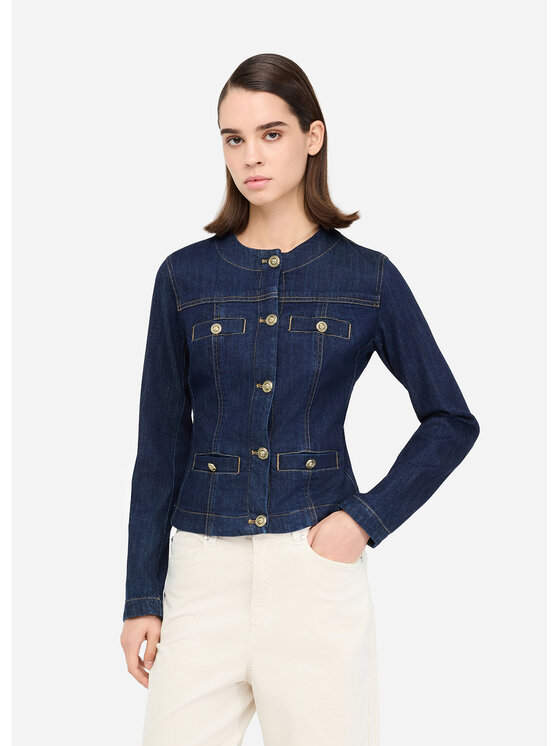 Liu Jo Liu Jo Giacca da donna UF5154D027578789 Celeste Slim Fit