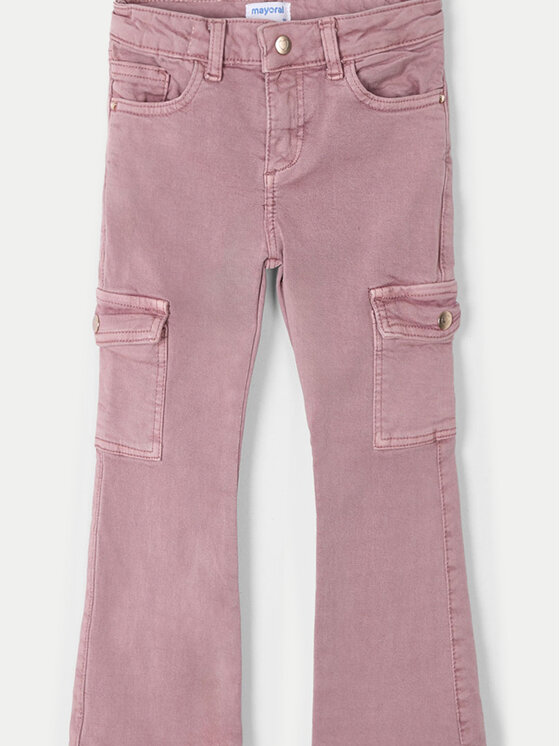 Mayoral Mayoral Jeans hlače 4543 Roza Regular Fit