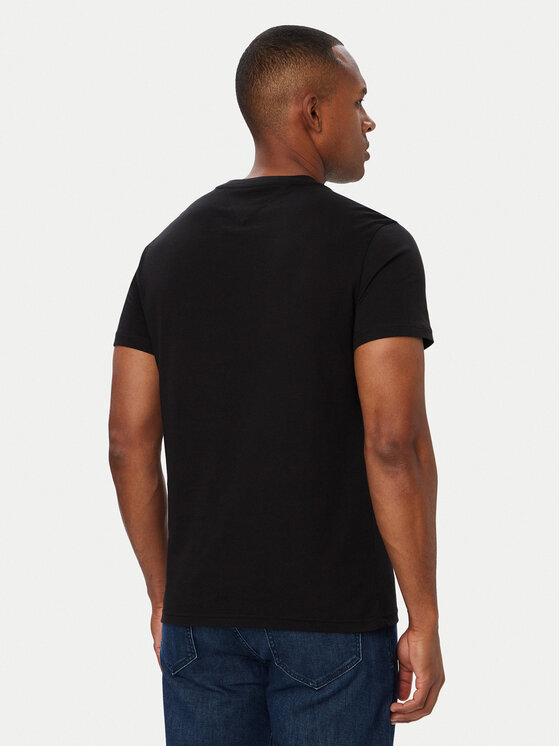Tommy Jeans Tommy Jeans T-Shirt Dna Play DM0DM23715 Černá Slim Fit