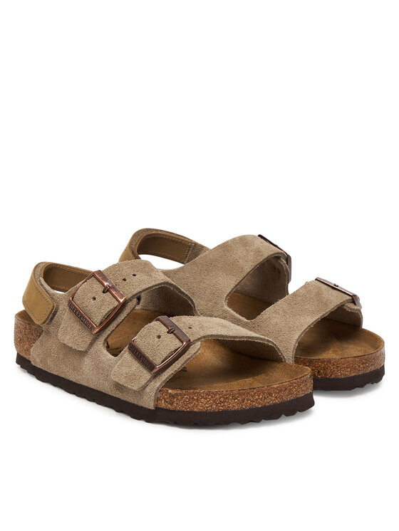 Birkenstock Birkenstock Sandale Milano As 1029465 D Bej