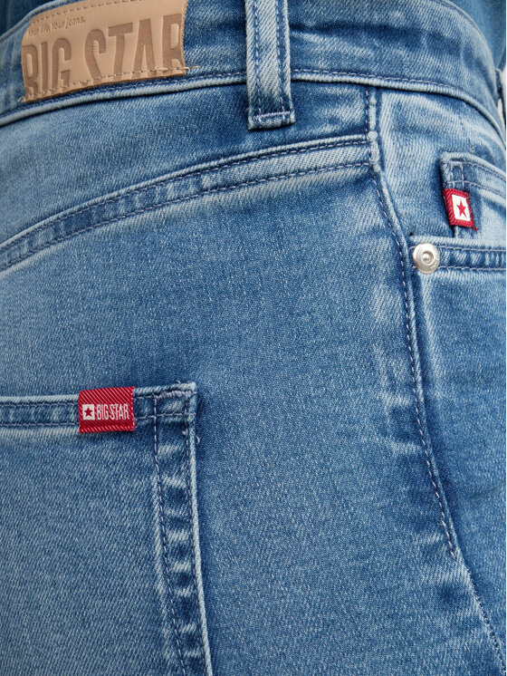 BIG STAR BIG STAR Jeansy CLARA_FLARE_464_190 Niebieski Flare Fit
