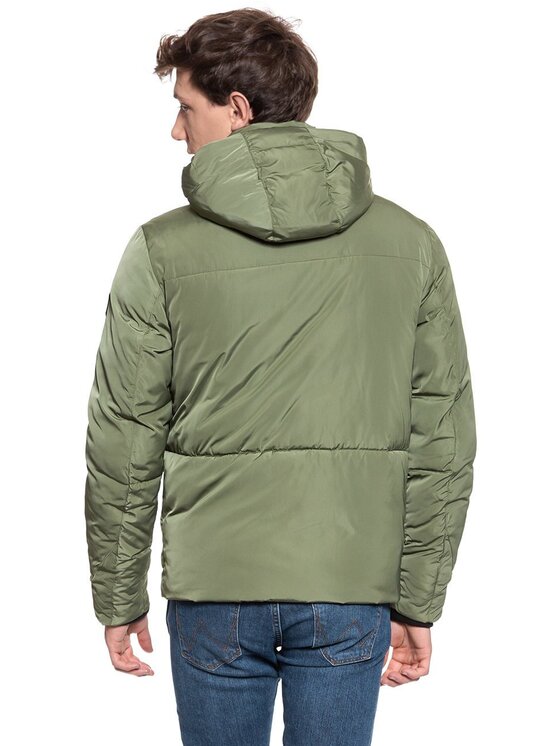Wrangler Wrangler Giubbotto invernale Protector Jacket Verde Regular Fit