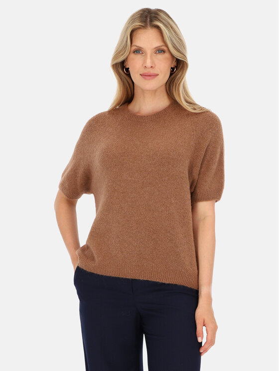 L’AF L’AF Sweter Lula Brązowy Reglan Fit