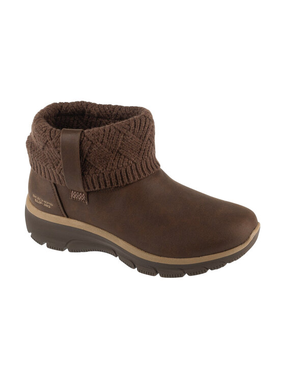 Skechers Skechers Stivali da neve Slip-ins: Easy Going - Cozy Weather 4 Marrone