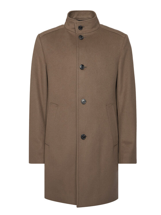 JOOP! JOOP! Wollmantel 17 JC-21Maron 30044311 Khakifarben Regular Fit