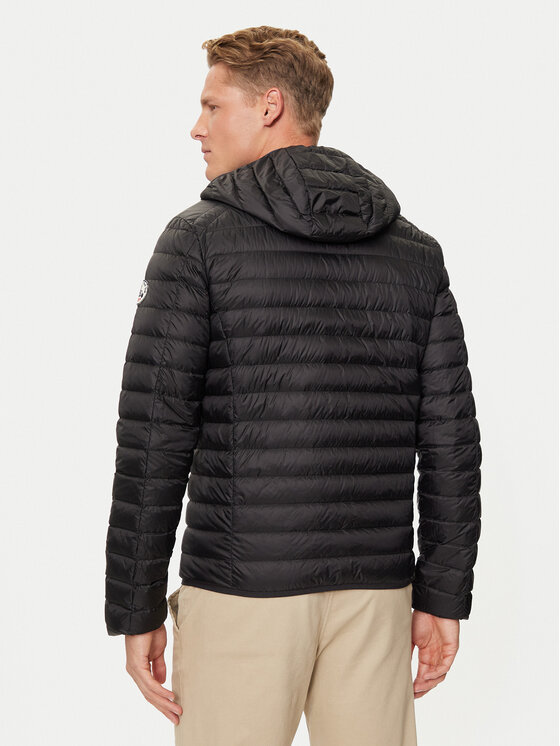 Jott Jott Pehelykabát Nico P000MDOW01 Fekete Slim Fit