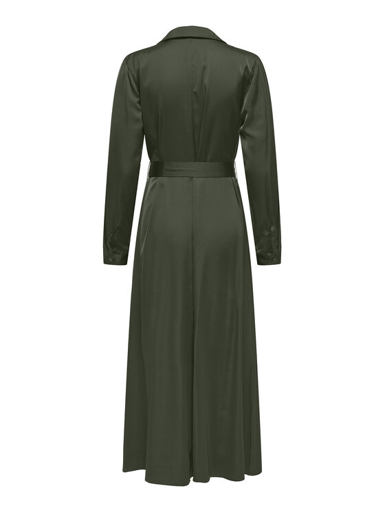 ONLY ONLY Sukienka koszulowa Mika 15361725 Zielony Regular Fit
