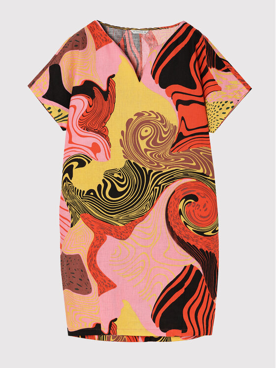 TATUUM Tatuum Ежедневна рокля Owerita 2 T2211.196B Цветен Oversize