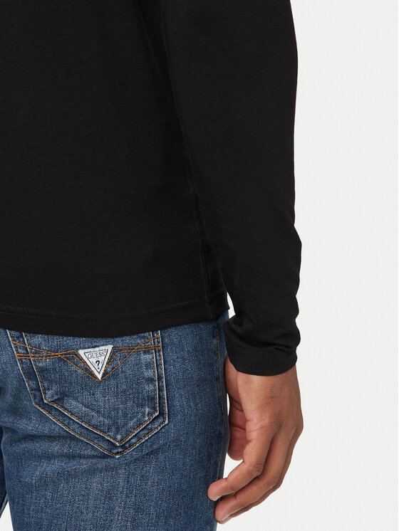 Guess Guess S dlhými rukávmi M6YI28 K3733 Čierna Regular Fit