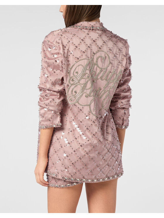 PHILIPP PLEIN PHILIPP PLEIN Marynarka 24265 Kremowy