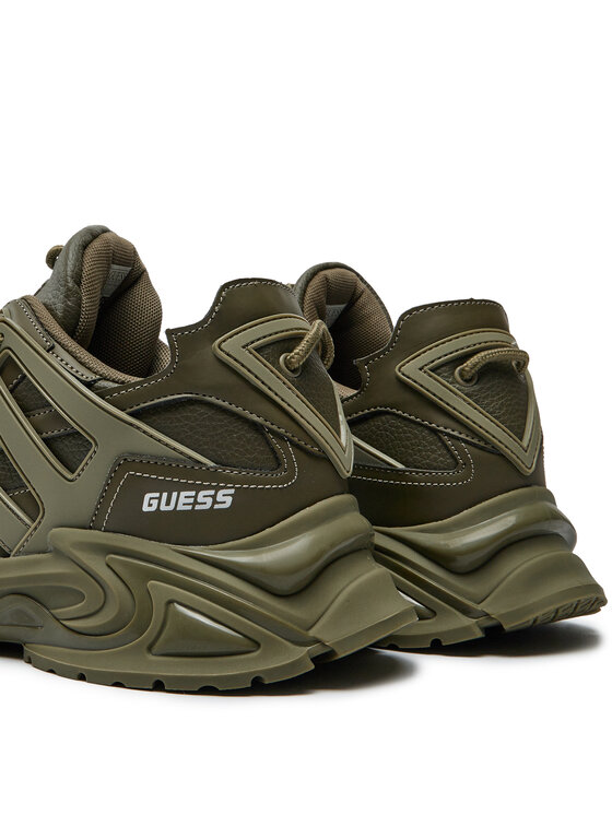 Guess Guess Tenisice Belluno Low FMTBEL ELE12 Kaki