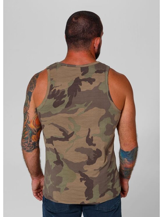 PITBULL PITBULL Tank top Tank Kolorowy Regular Fit