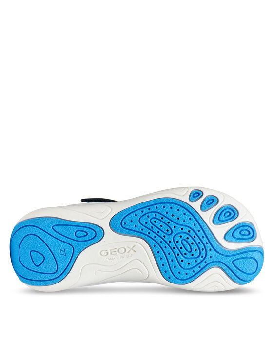 Geox Geox Sneakersy J Foot-Run Boy J65PDB 06K9J CF44D D Granatowy