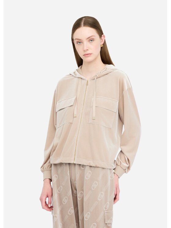 Liu Jo Liu Jo Felpa TF5108J495560906 Beige Regular Fit