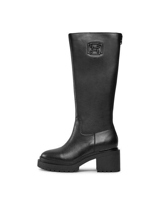 DKNY DKNY Ilgaauliai Paloma Logo K3324785 Juoda