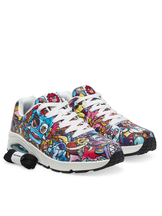Skechers Skechers Sneakersy Uno - Color Doodle 183500/MLT Farebná