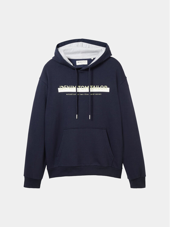 Tom Tailor Denim Tom Tailor Denim Sweatshirt 1038755 Dunkelblau Regular Fit