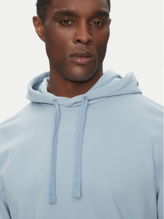 HUGO HUGO Džemperis Dapo 50486478 Žydra Relaxed Fit