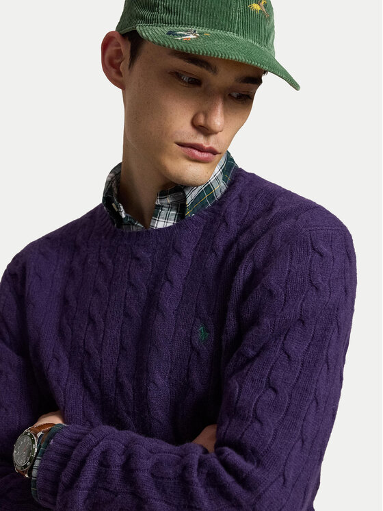 Polo Ralph Lauren Polo Ralph Lauren Megztinis 710876762505 Violetinė Regular Fit