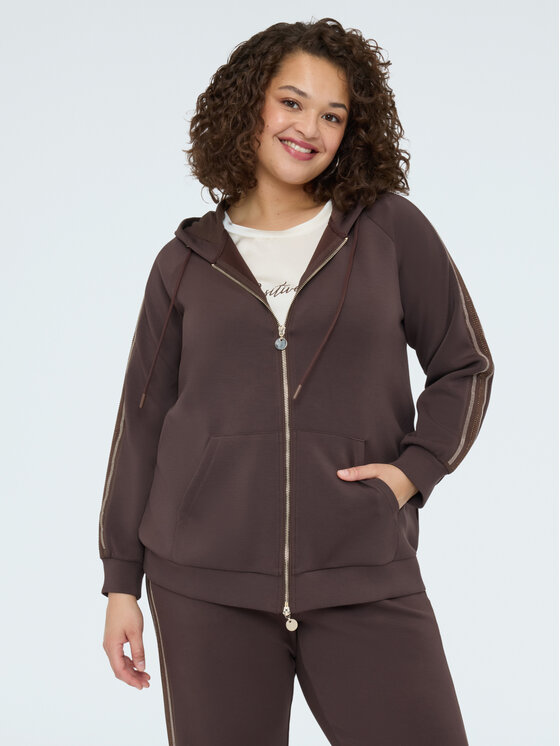 Fiorella Rubino Fiorella Rubino Felpa G837L008912N022 Marrone A-Line Fit