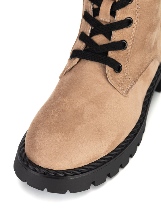 DeeZee DeeZee Kotníková obuv WS6111-27 Béžová