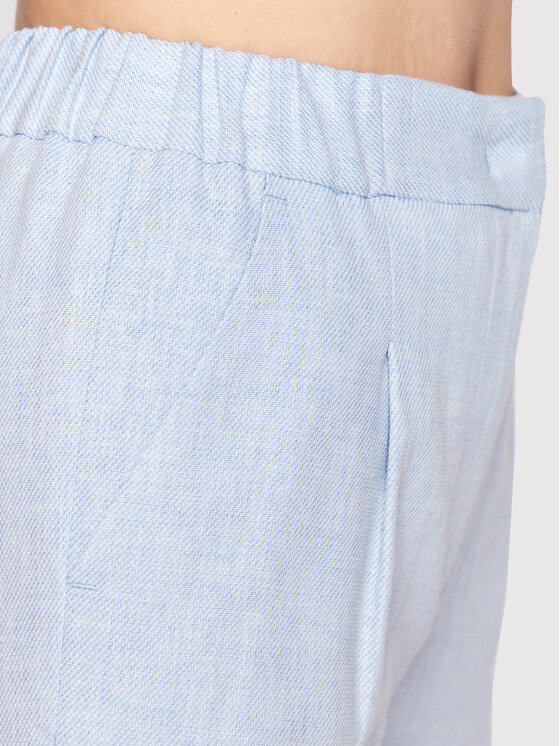 Sisley Sisley Текстилни панталони 473HLF00P Син Slim Fit