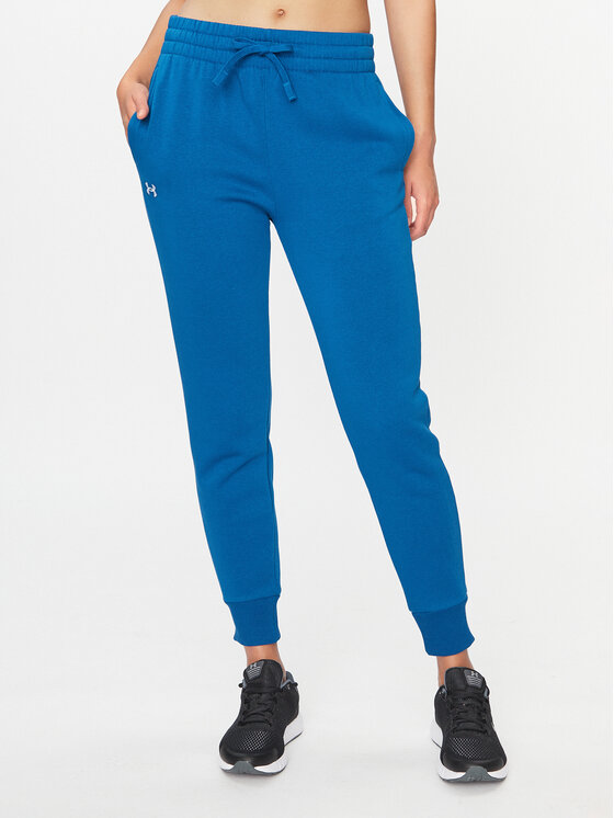 Under Armour Teplákové nohavice Ua Rival Fleece Jogger 1379438 Modrá Loose Fit