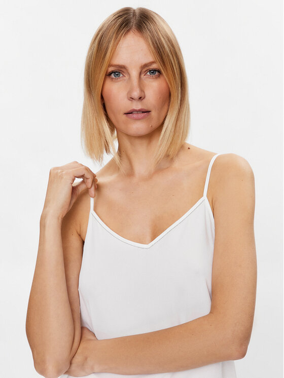Fabiana Filippi Fabiana Filippi Τοπ TPDP02W311 Λευκό Regular Fit