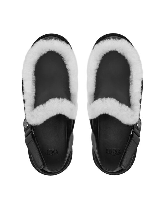Ugg Ugg Papucs W Esmee Leather Clog 1171507 Fekete