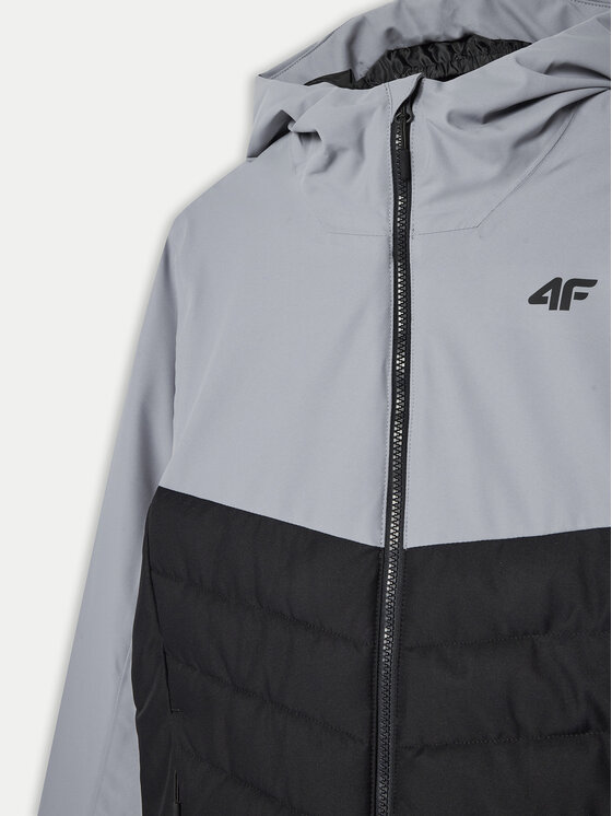 4F 4F Slidinėjimo striukė 4FJWAW24TTJAM535 Pilka Regular Fit