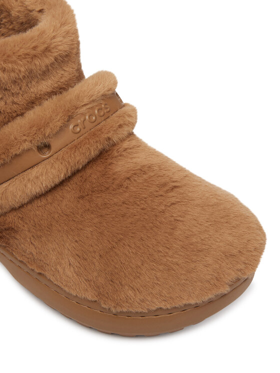 Crocs Crocs Тапочки Classic Unfurgettable Boot 211743 Бежевий