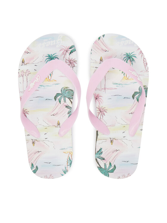 Guess Flip flop J6GZ25 WO780 Roz deschis