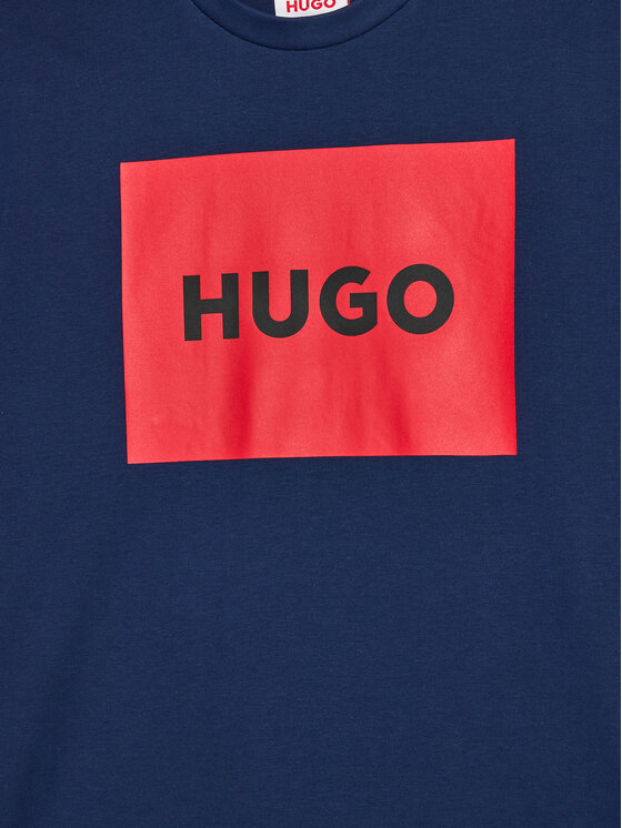 HUGO Hugo Футболка G00144 D Голубий Regular Fit