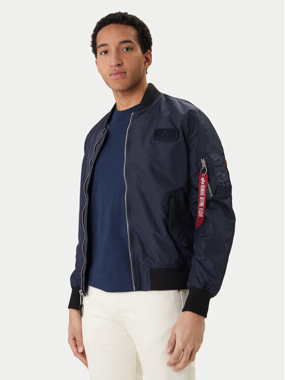 Alpha Industries Alpha Industries Geacă bomber MA-1 TTC Two Tone 126101 Bleumarin Regular Fit