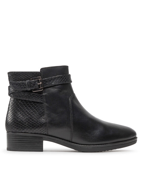 Botine Geox D Felicity E D26G1E 04341 C9999 Negru