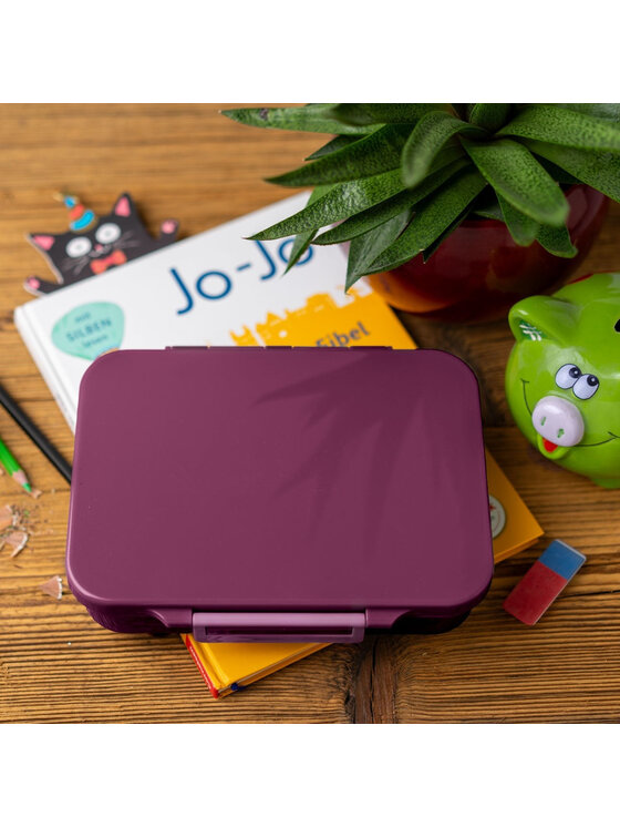 Lekkabox Lekkabox Lunchbox Classic Bordowy