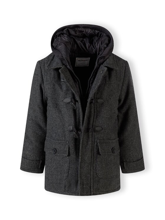 minoti minoti Kurtka zimowa 19coat78 Czarny Regular Fit