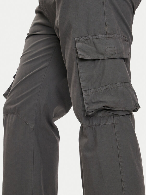 Brave Soul Brave Soul Joggers kalhoty MTR-EVANDERGRY Šedá Relaxed Fit