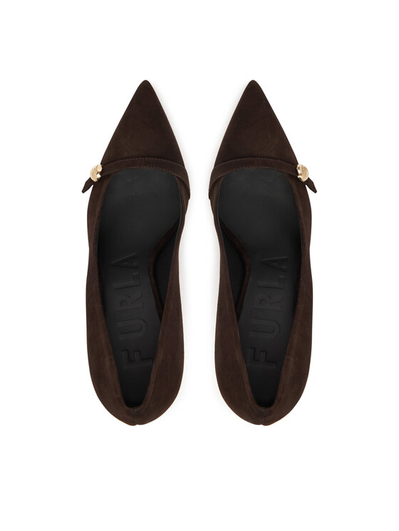 Furla Furla Pantofi cu toc subțire YJ61SFE C10000 IT 3388S 1007 Maro