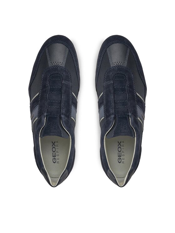 Geox Geox Sneakersy U Wells A U82T5A 02211 C4002 Granatowy